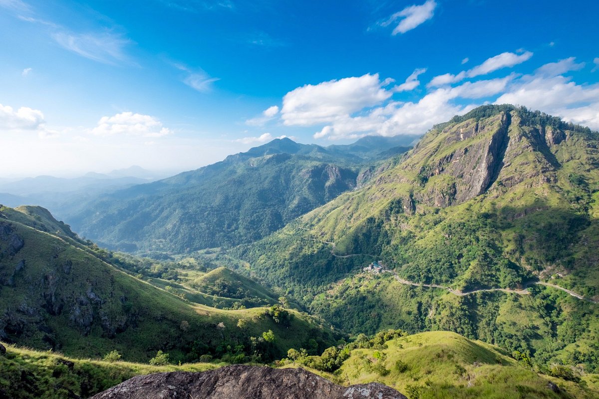 Mountain summit view of Ella Rock